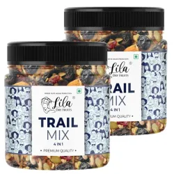 LILA DRY FRUITS Premium Trail Mix 1Kg (500g x 2)
