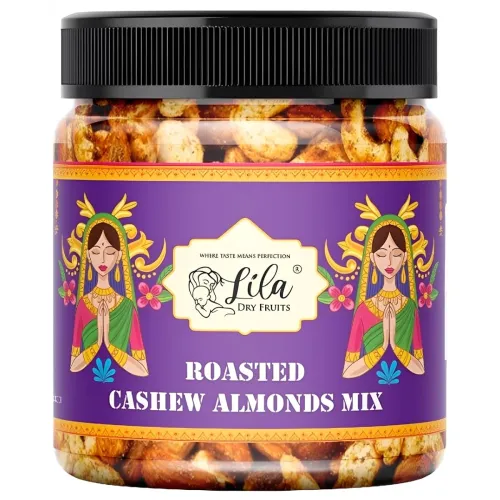 Image of LILA DRY FRUITS Roasted Kaju Badam Mix 500g