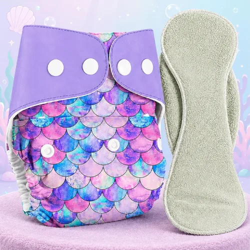 Image of LILTOES Reusable Adjustable Cloth Diaper for Babies