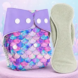 LILTOES Reusable Adjustable Cloth Diaper for Babies