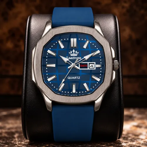 Image of LIMESTONE OTUS Edition | Date Display Feature | Silicone Strap
