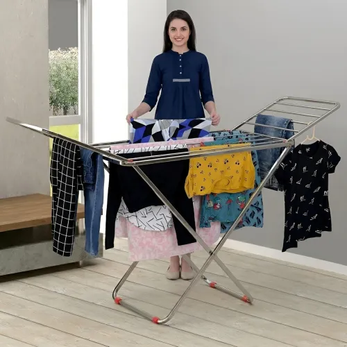 Image of LiMETRO STEEL Stainless Steel Foldable Cloth Dryer 