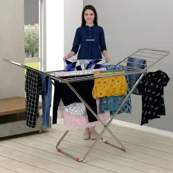 LiMETRO STEEL Stainless Steel Foldable Cloth Dryer 