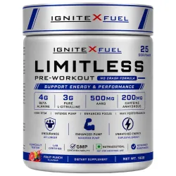 Limitless Pre Workout for Men & Women, 25 Servings