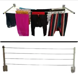Limpolex Foldable Steel Wall Cloth Dryer Stand