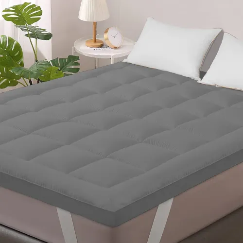 Image of Linenovation Premium Quilted Mattress Topper for Single Bed