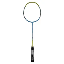 Li-Ning Power 1600 G-Force Carbon Fiber Badminton Racquet, Size S2 (Blue/Lime)