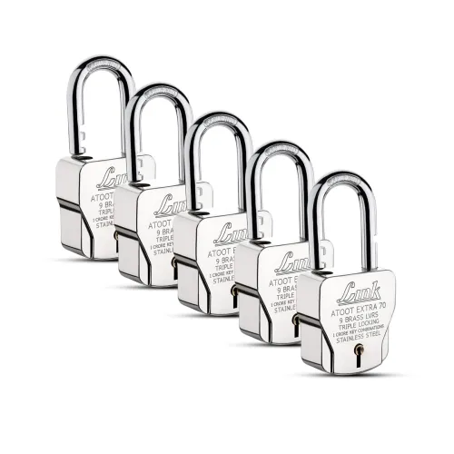 Image of Link® Atoot Extra 70mm Padlocks 5Pcs Set
