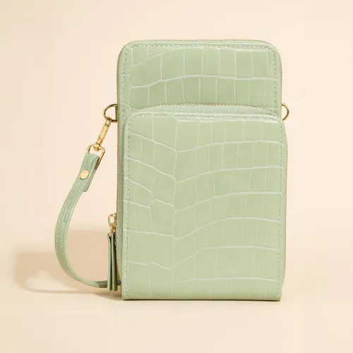 Image of LINO PERROS  Green Women Sling Bag