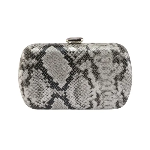 Image of Lino Perros Grey Clutch