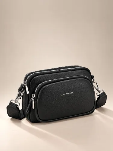 Image of Lino Perros Textured Sling Bag