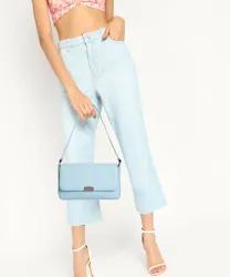 LINO PERROS Women Blue Shoulder Bag