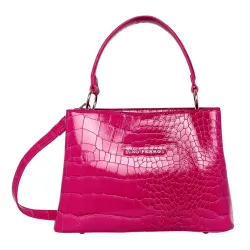 Lino Perros Women Glossy Textured Satchel