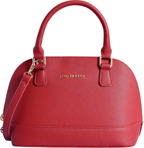 Image of LINO PERROS Women Red Shoulder Bag 
