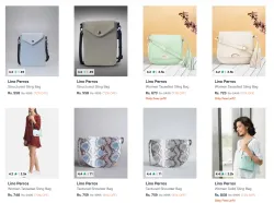 Lino Perros Womens Sling Bags Up to 80% Discount
