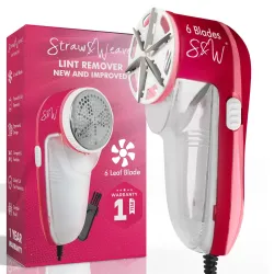 Lint Remover for Clothes | 6 Blades | 1 Year Warranty |