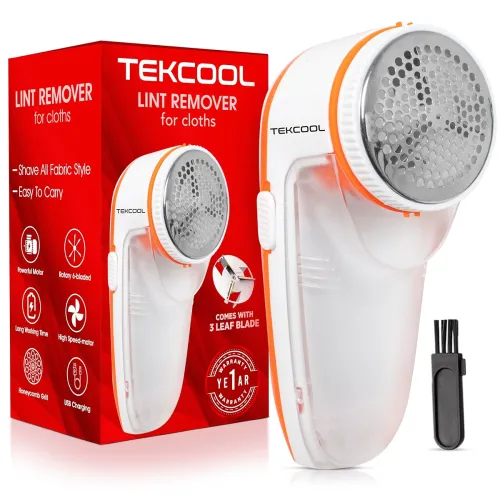 Image of Lint Remover for Clothes TEKCOOL Lint Remover, Fabric Brush, for Woolen Sweaters