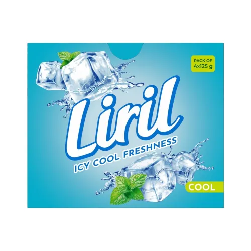 Image of Liril Cool Bathing Bar Pack of 4 