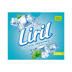Liril Cool Bathing Bar Pack of 4