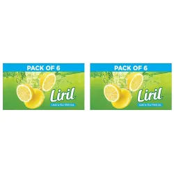 Liril Lemon Tea Tree Soap Twelve-Pack