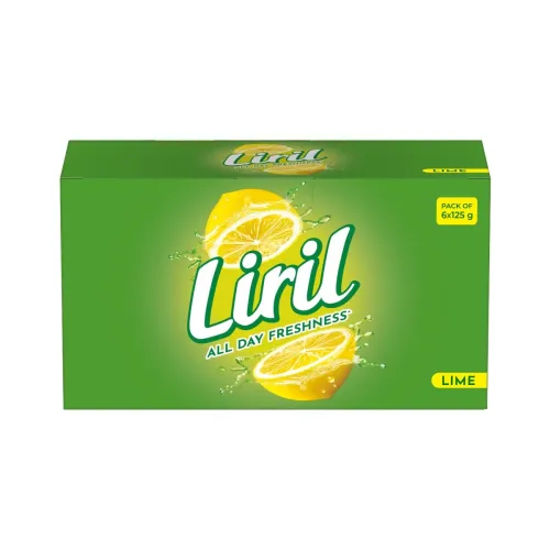 Image of Liril Lime Bathing Bar Pack of 6 (6 x 125g)