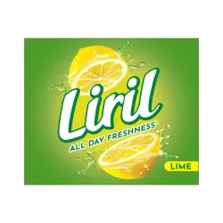 Liril Lime Bathing Bar | Feel the Citrus Burst of Freshness | Pack of 4 (4 x 125g)