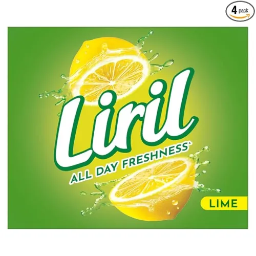 Image of Liril Lime Refreshing Bathing Soap with Citrusy Fragrance, 125g