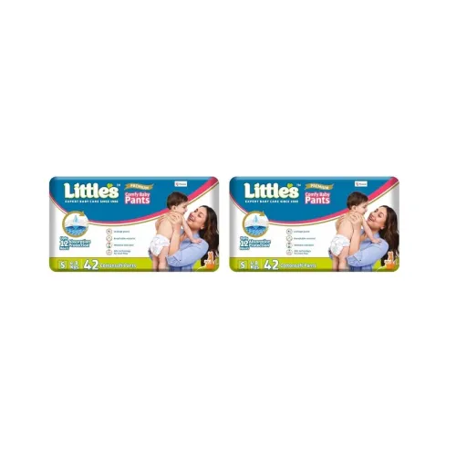 Image of Little's Baby Diapers S Pack 2 42pcs