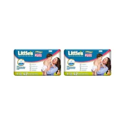 Littles Baby Diapers S Pack 2 42pcs