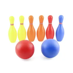 Little Fingers Large Kids Bowling Ball pin Set 