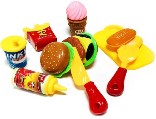 Image of Little Joy Chopping Food Kitchen Set Toy 