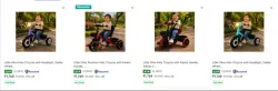 Little Olive Tricycles upto 65% Discount