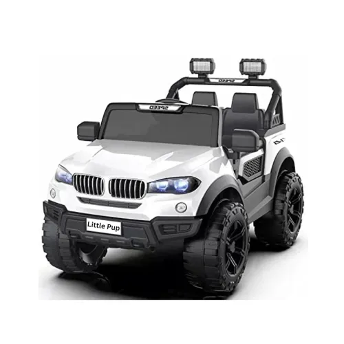 Image of LITTLE PUP Speed-888 Kids Battery Operated Jeep Ride-On Car