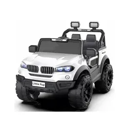 LITTLE PUP Speed-888 Kids Battery Operated Jeep Ride-On Car