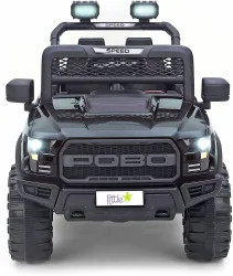 LITTLE RIDES Pobo 12v Battery Operated Jeep
