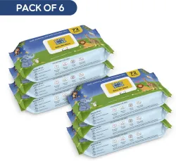 Little Smile Baby Wipes (72*6) 
