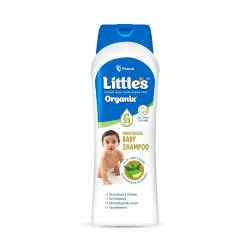 Little's Organix Gentle Baby Shampoo 400ml | Tear-Free | pH 5.5 | Aloe Vera & Neem | Dermatologically Tested | Cleanses & Nourishes Hair & Scalp | No Parabens, No Phthalates | Maintains Text...