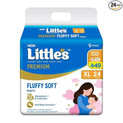 Image of Little’s Premium Baby Diapers XL (24 Count)