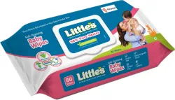 Littles Soft Cleansing Baby Wipes (80 Wipes)