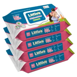 Littles Soft Cleansing Baby Wipes (80xPO4)