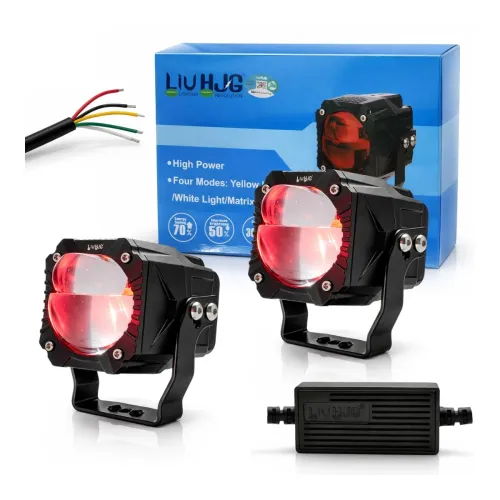 Image of LIU HJG 120W Gorilla Projector Fog Lights Dual Lens (Set of 2)