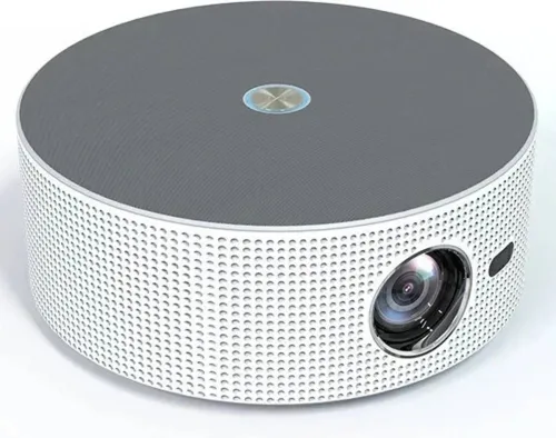 Image of Livato Y6 Portable Projector (1080p, 8000 Lumens, WiFi, White /Black)
