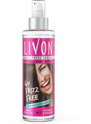 LIVON Hair Serum,For Dry & Frizzy Hair, Provides shine, smoothness & damage protection (200 ml)
