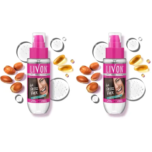 Image of Livon Hair Serum, For Dry & Frizzy Hair | Provides shine