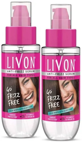 Image of LIVON Hair Serum For Smooth, Frizz free & Glossy Hair  (200 ml)