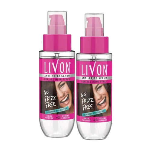 Image of LIVON Hair Serum For Smooth, Frizz free & Glossy Hair (200 ml)