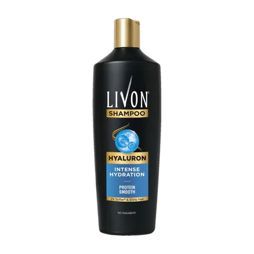 Image of LIVON Hyaluron Shampoo | Hydrates Dry & Dull Hair | 2x Soft & Shiny Hair | No Parabens (340 ml)