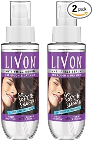 Image of Livon Serum for Rough & Dry Hair, 100 ml (Pack of 2)