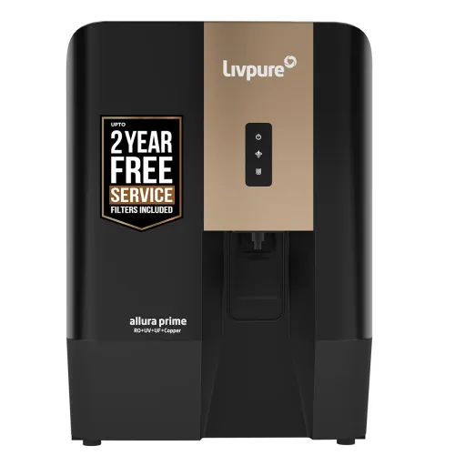 Image of Livpure Allura Prime Water Purifier RO+UV+UF+Copper+Alkaline