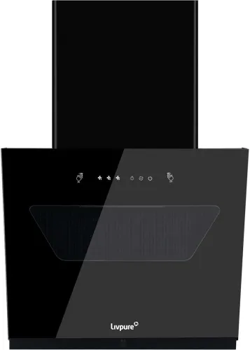 Image of Livpure Auto Clean Slant Glass chimney 